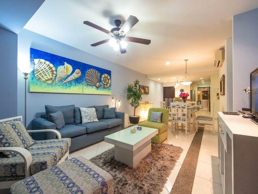 Breathtaking Villa Magna Beachfront Condo, 3 Bedrooms Sleeps 6 นวยโวบาญาร์ตา ภายนอก รูปภาพ